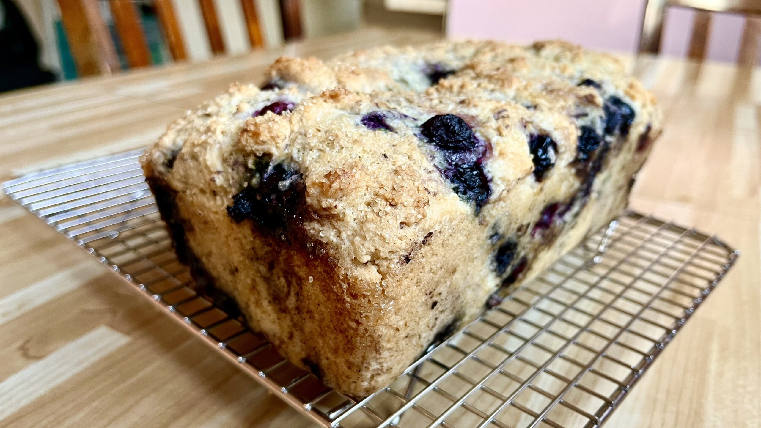 Lemon blueberry loaf