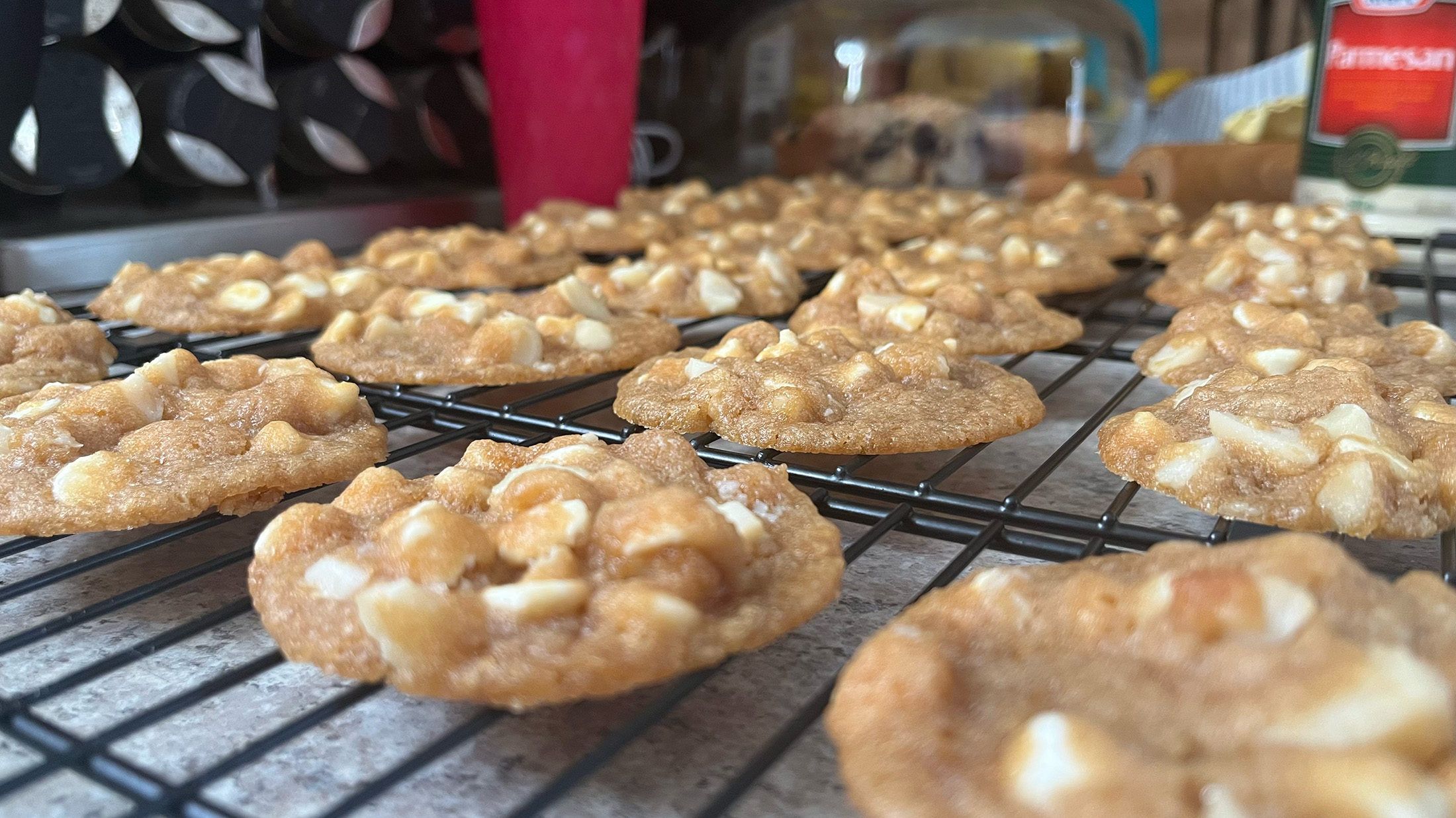 White chocolate & macadamia