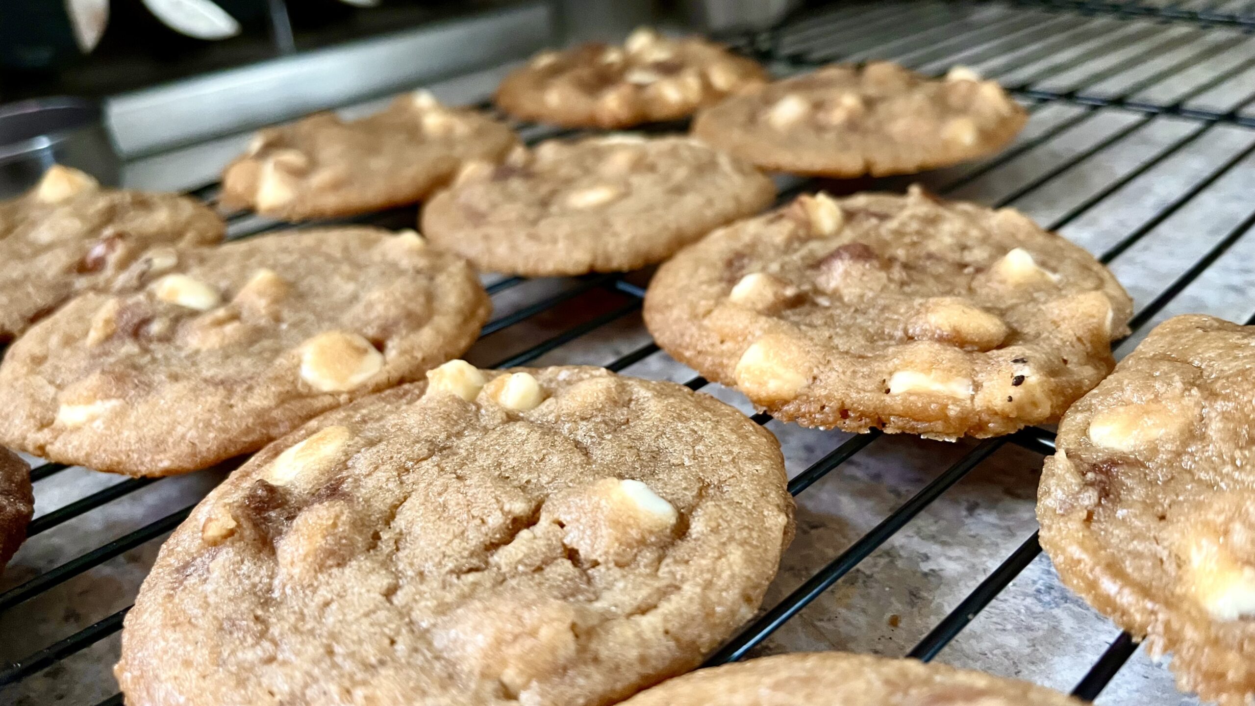 White chocolate chip cookies